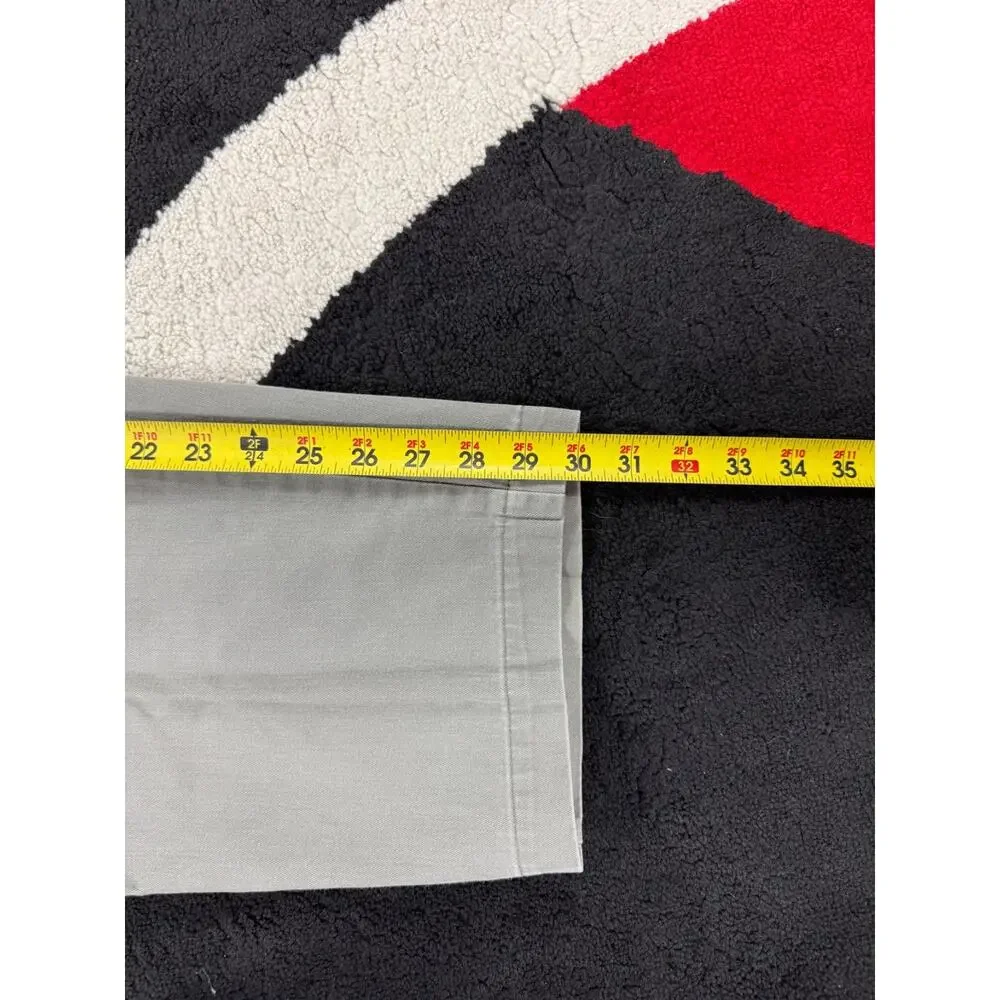 Polo Ralph Lauren Pants Mens 34x32 Andrew Pant Dark Green Chino Cotton Preppy